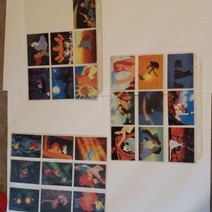 Pro-Set Disney's The Little Mermaid 1991 Card Set number 12, 16, 21, 23, 31 etc.